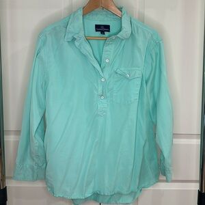 Lauren James Rolled Sleeve Button Up